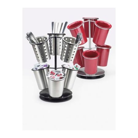 Cal-Mil Cal-Mil 1227-13 6 Cylinder Display 12"W x 12"D x 15-1/4"H Black 1227-13